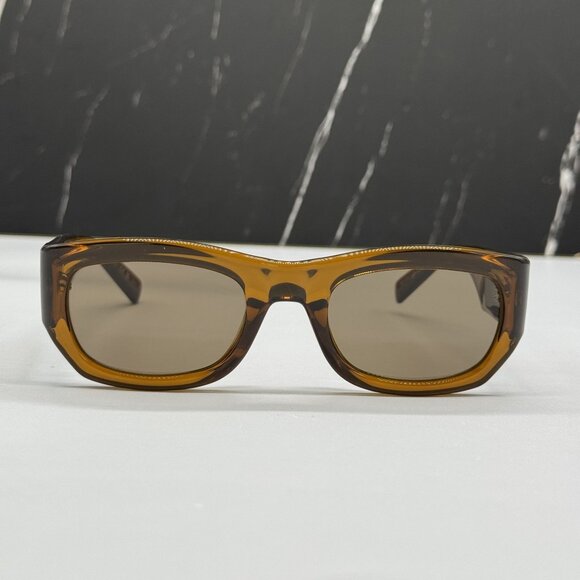NEW SAINT LAURENT SUNGLASSES BROWN UNISEX EYEWEAR SAINT LAURENT SL713 003 main image 12